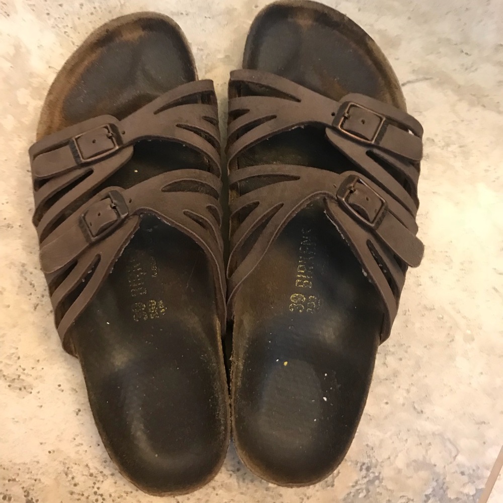 Birkenstocks Granada style color Mocha size 39N